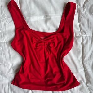 Red Sleeveless Women's Top from brand Trendy Queen on Amazon size medium